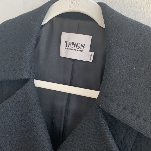 TENGS 100% wool coat - Picture 2 of 4